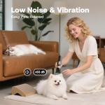 HEAPETS Low Noise Rechargeable Dog Grooming Clippers