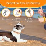 SunGrow 2-Pack Multicolor Dog Training Clickers