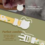 Cute Floral Breakaway Cat Collars with Bells - 2 Pack