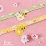 Cute Floral Breakaway Cat Collars with Bells - 2 Pack