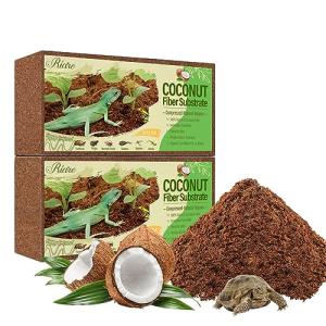 2 Pack Coconut Fiber Bedding for Reptiles