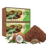 2 Pack Coconut Fiber Bedding for Reptiles