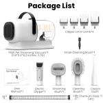 FIXR Dog Grooming Vacuum and Shedding Brush Kit