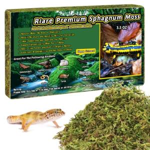 Premium Sphagnum Moss Bedding for Reptiles