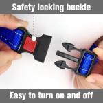 Joytale Reflective Martingale Dog Collar - Navy Blue