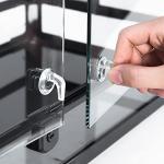 Reptile Glass Tank Terrarium with Dual Vents