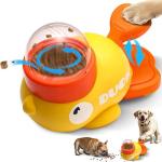 Duck-Shaped Interactive Puzzle Treat Dispenser for Dogs