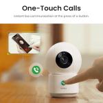 360-Degree Indoor Pet Camera with Night Vision