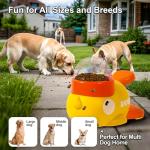Fanosy Interactive Duck-Shaped Pet Food Puzzle Toy