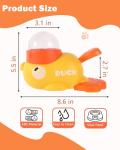Duck-Shaped Interactive Puzzle Treat Dispenser for Dogs