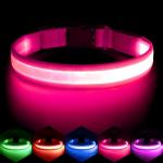 Vizpet Rechargeable LED Light-Up Dog Collar