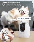 2K Indoor Pet Camera with Phone App