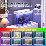 Vehipa 2.4 Gallon Aquarium Kit with Humidifier