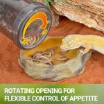 Reptile Calcium Powder Mixer and Feeder Shaker