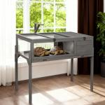 Wooden Tortoise House for Indoor and Outdoor Use