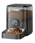Oneisall Programmable Automatic Cat Feeder, 12 Cups