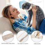 Breakaway Hemp Cat Collars with Bell - 2 Pack