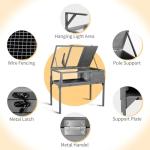 Wooden Tortoise House for Indoor and Outdoor Use