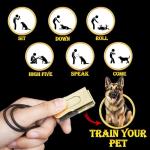 Engraved Metal Pet Training Clicker for Dogs