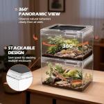 Reptile Terrarium Starter Kit with Escape-Proof Locks