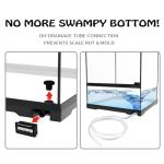 15 Gallon Tall Reptile Glass Tank with Drainage