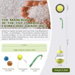 Interactive Wobble Treat Dispenser Toy for Cats