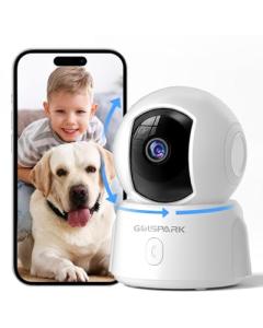 GOLSPARK 2K Pet Camera with Night Vision