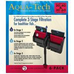 Aqua-Tech EZ-Change Aquarium Filter Cartridge 6-Pack
