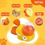 Interactive Duck-Shaped Cat Treat Dispenser Toy