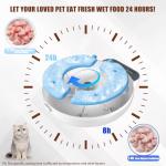 Automatic Wet Food Dispenser for Cats and Dogs