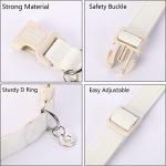 Adjustable Cotton Hemp Dog Collar for All Sizes