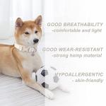 Adjustable Cotton Hemp Dog Collar for All Sizes