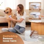 HEAPETS Dog Grooming Vacuum with 7 Tools