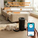Smart Cat Feeder with App Control for Two Cats