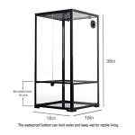 WACOOL 50 Gallon Front Opening Reptile Tank