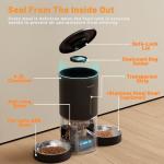 Smart Cat Feeder with App Control for Two Cats