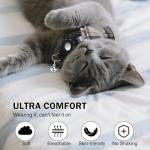 Cute GPS Cat Collar with AirTag Holder