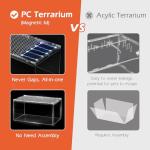 Versatile Reptile Terrarium Tank for Small Pets