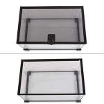 10 Gallon Glass Reptile Tank with Sliding Top