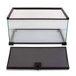 10 Gallon Glass Reptile Tank with Sliding Top
