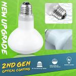 LUCKY HERP 100W Reptile Heat Lamp Bulbs 2 Pack