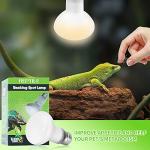 LUCKY HERP 100W Reptile Heat Lamp Bulbs 2 Pack