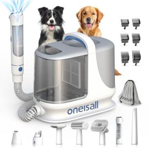 Oneisall 7-in-1 Powerful Dog Grooming Vacuum