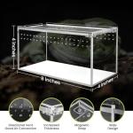 Acrylic Tarantula Enclosure with Magnetic Button