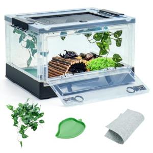 Foldable 16" Reptile Terrarium with Clear Views