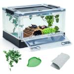 Foldable 16" Reptile Terrarium with Clear Views
