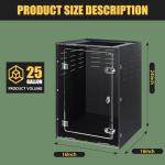 16x16x24 PVC Reptile Tank for Crested Gecko