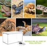 Acrylic Tarantula Enclosure with Magnetic Button
