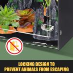 16x16x24 PVC Reptile Tank for Crested Gecko