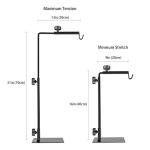 Adjustable Metal Lamp Stand for Reptiles